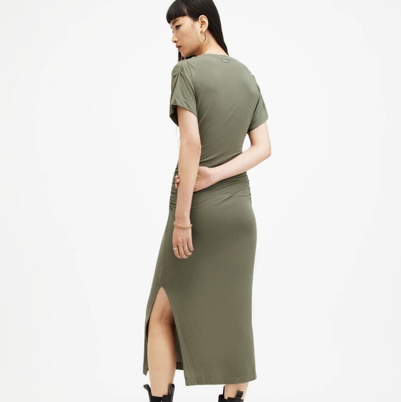 NWT All Saints Natalie Dress - Picture 6 of 6